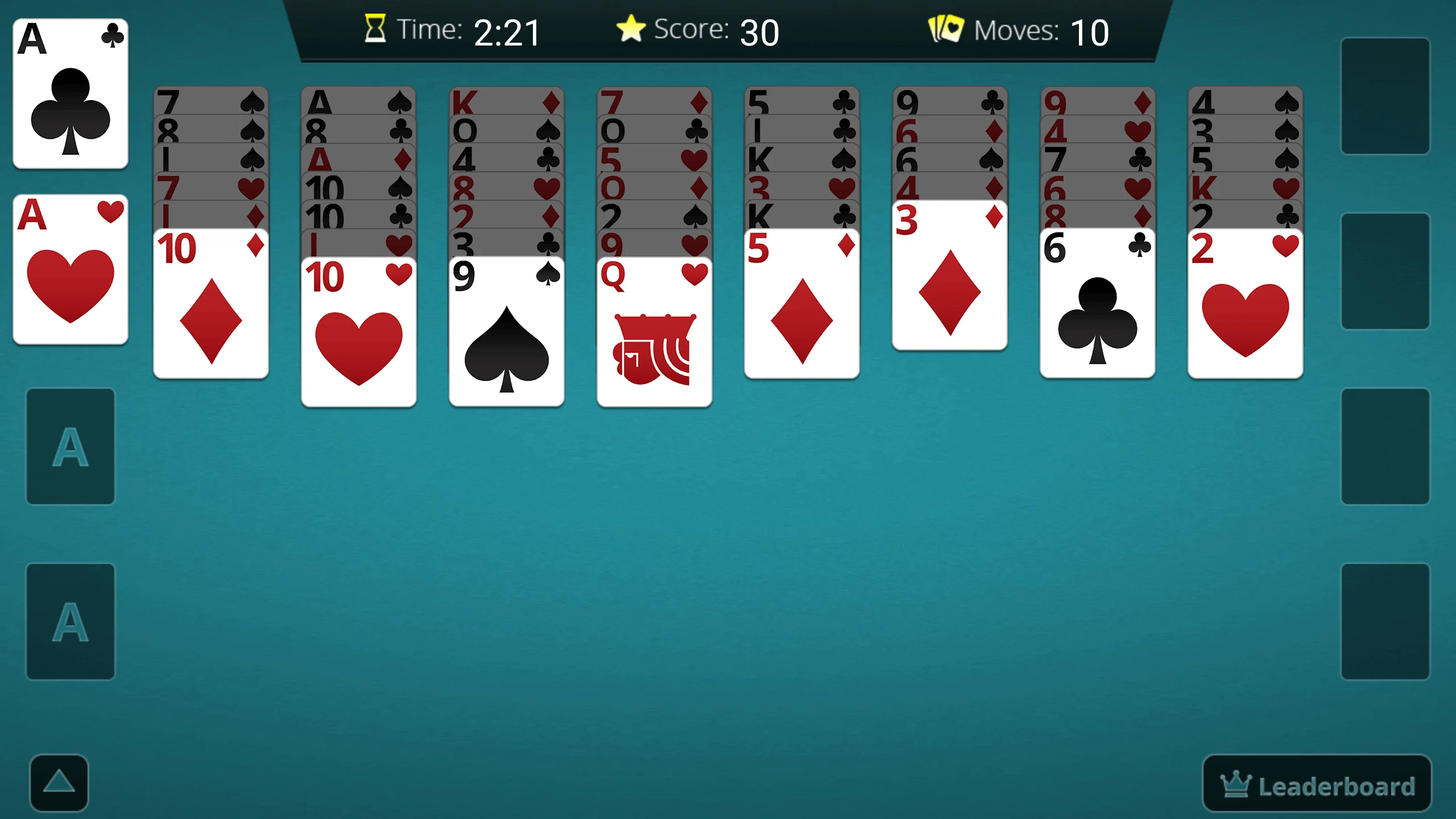 FreeCell Solitaire screenshot
