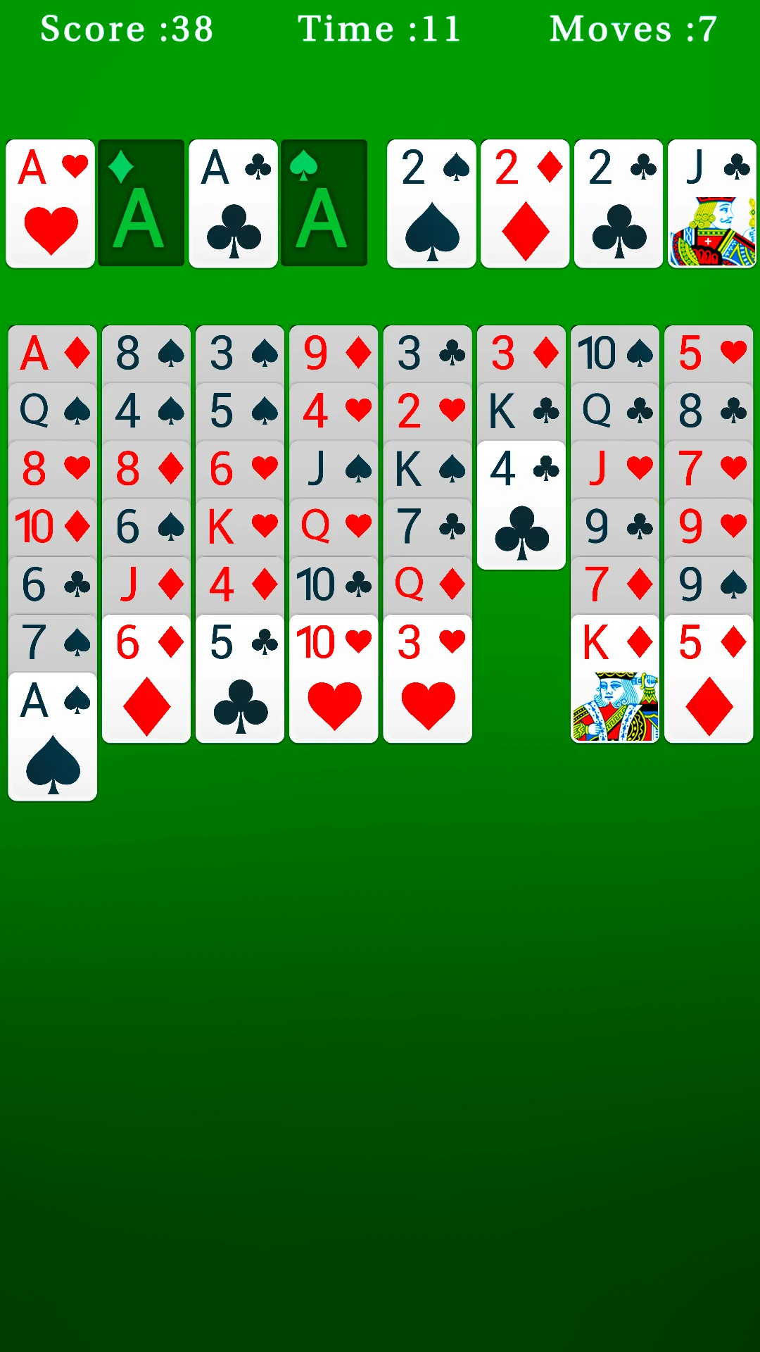 Freecell Solitaire screenshot