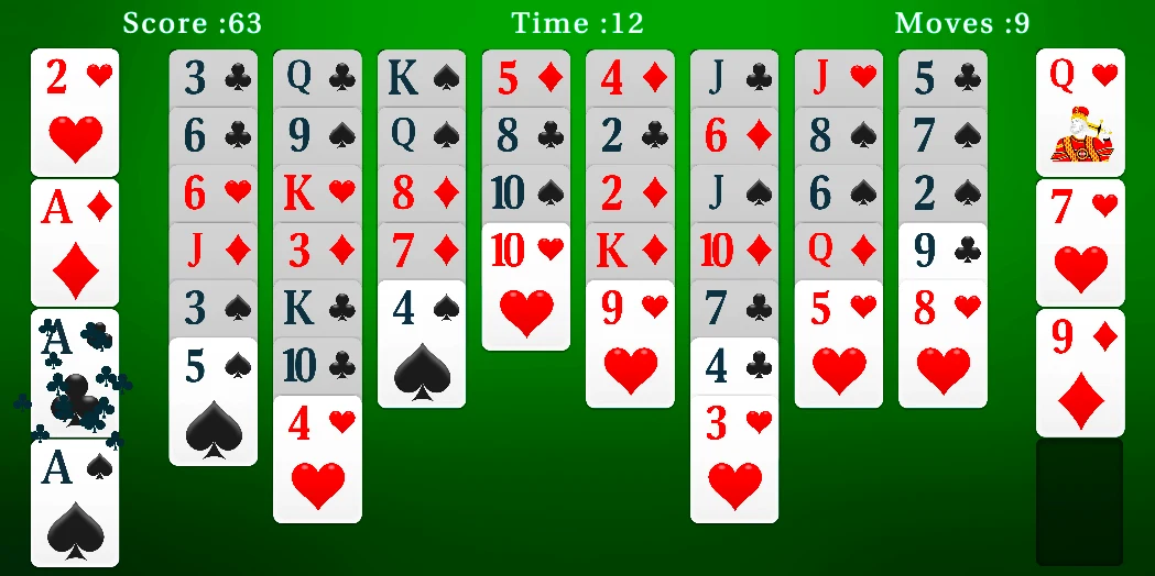 Freecell Solitaire screenshot
