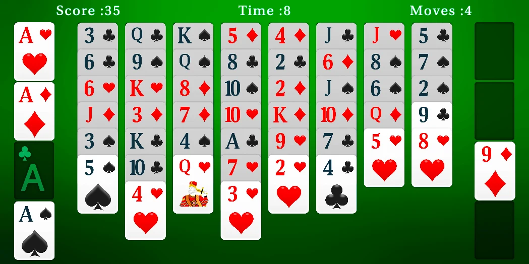 Freecell Solitaire screenshot