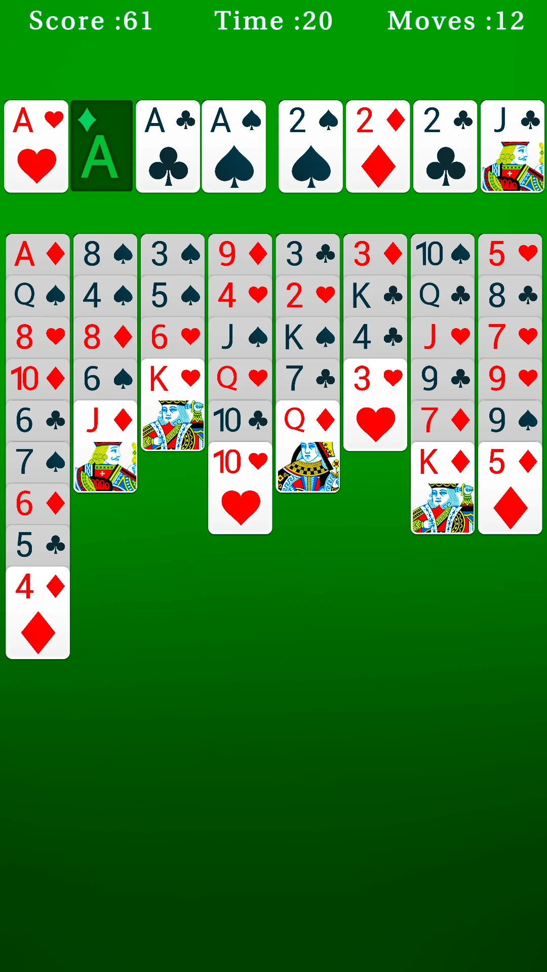 Freecell Solitaire screenshot
