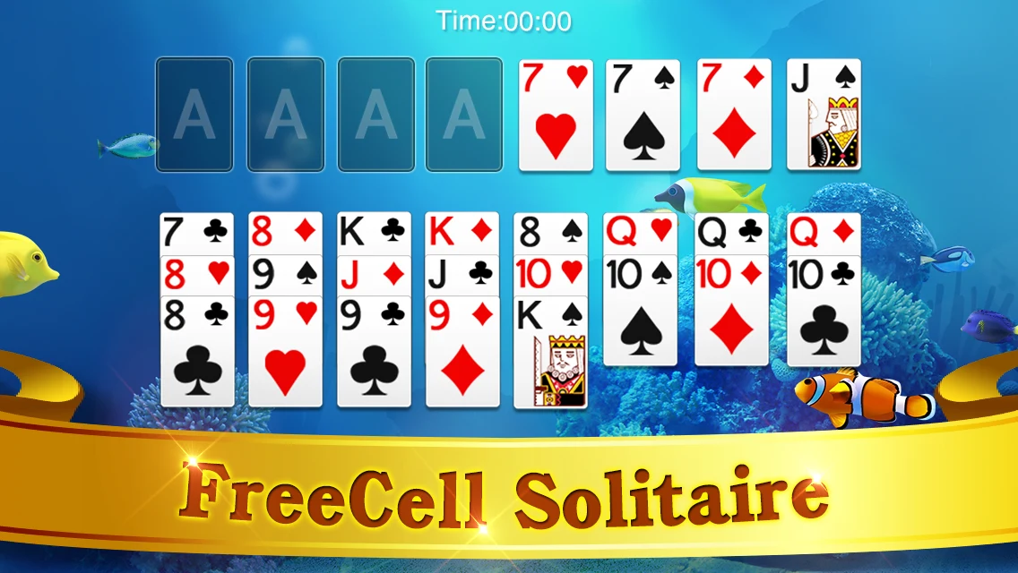 FreeCell Solitaire screenshot